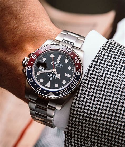 rolex gmt master 2 wrist shots|Rolex GMT Master ii series.